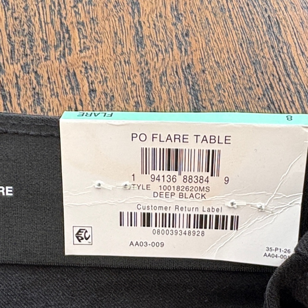 INC International Concepts Black Denim Jeans - Picture 5 of 7